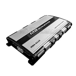 آمپلی فایر 4 کانال ام بی اکوستیک مدل MBA-6115 - سیستم صوتی ماریا مارکت💖