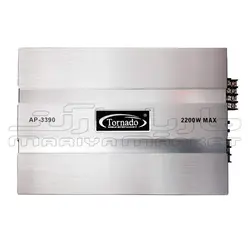 آمپلی فایر 4 کانال تورنادو مدل 3390 - سیستم صوتی ماریا مارکت💖