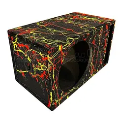 باکس مکعب 12 اینچ 60 لیتری رنگی &ndash; ماریا مارکت - فروش سیستم صوتی خودرو