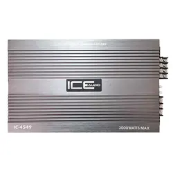 آمپلی فایر چهار کانال آیس آدیو مدل IC-4549 &ndash; ماریا مارکت | فروش تکی و عمده سیستم امنیتی و صوتی خودرو
