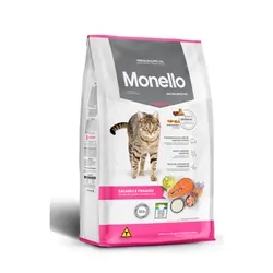 غذا خشک گربه مونلو میکس با طعم سالمون و مرغ _ Monello Mix Cat Adult Food Salmon & Chicken وزن 15 کیلوگرم