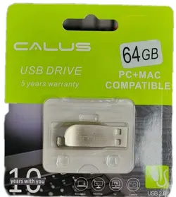 فلش 64 گیگ برند CALUS USB 3.0 64GB  با 5 سال گارانتی تعویض