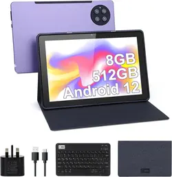 تبلت اندروید برند C idea مدل CM7800 PLUS 10inch 5G LTE(بنفش)