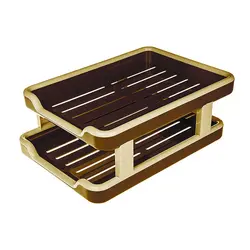 کازیه 2 طبقه کارا مدل پلاستیکی