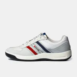 مدل ساپورت سفید نوار رنگی