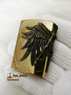 فندک بال فرشته طرح زیپو