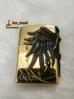 فندک بال فرشته طرح زیپو