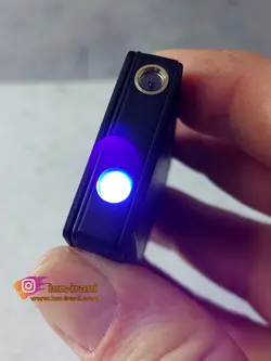 فندک اتمی بشکنی، شعله رنگی