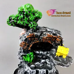 جاعودی آبشاری صخره طرح سه