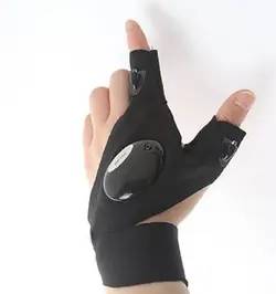 دستکش چراغ قوه دار