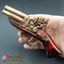 فندک دکوری تپانچه دولول