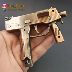 فندک اسلحه یوزی، لیزردار شعله رنگی