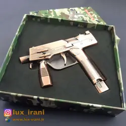 فندک اسلحه یوزی، لیزردار شعله رنگی