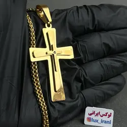 گردنبند صلیب برجسته - فروشگاه لوکس ایرانی