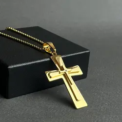 گردنبند صلیب برجسته - فروشگاه لوکس ایرانی