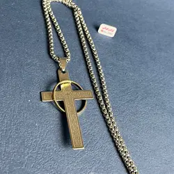 گردنبند صلیب حلقه - فروشگاه لوکس ایرانی