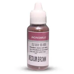 رنگ تاتو قهوه ای متوسط تمپتو