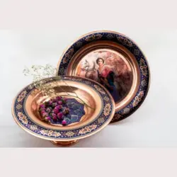 شیرینی خوری پایه دار مدل شید زنجان سلیمی