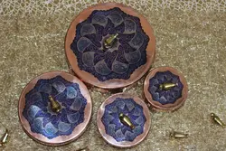 ست ظروف پذیرایی چهارتایی