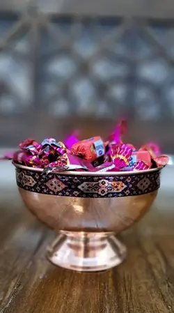 شکلات خوری قدح زنجان سلیمی