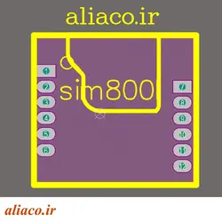 فوت پرینت ماژول sim800l