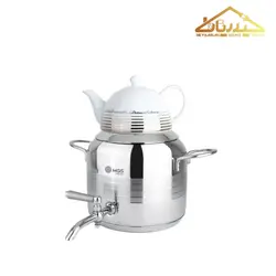 کتری قوری5.5لیتر شیردار استیل ام جی اس MGS