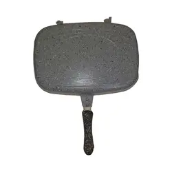 تابه دو طرفه مدل رژیمی منتخب سایز 36 رنگ خاکستری