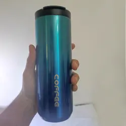 ماگ سفری یونیک لایف طرح coffee گنجایش 0.55 لیتر