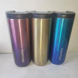 ماگ سفری یونیک لایف طرح coffee گنجایش 0.55 لیتر