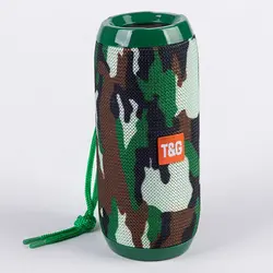 اسپیکر بلوتوثی T&amp;G مدل TG117 قابل حمل (دارای رنگ بندی)