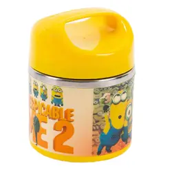 ظرف غذای کودک مدل 001 با طرح های هلوکیتی، فروزن و مینیون