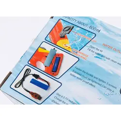 تفنگ آب پاش شارژی مدل Electric Water Gun طرح کوسه