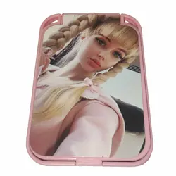 آینه جیبی طرح دخترانه (۱۴ طرح مختلف)