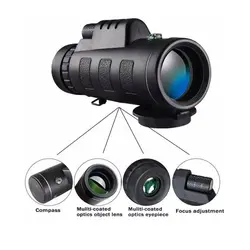 دوربین شکاری تک چشمی مدل 60X40 با هولدر اتصال به لنز گوشی