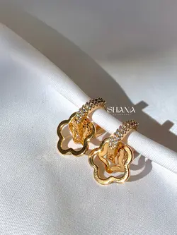 گوشواره چسبی-آویز دار