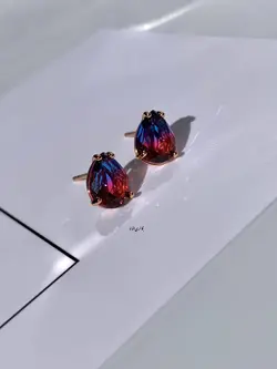 نیم ست اشک بنفش ژوپینگ