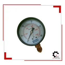 گیج فشار صفحه6سانت خشک100بار ایستاده | هیدرولیک و پنوماتیک باتیس