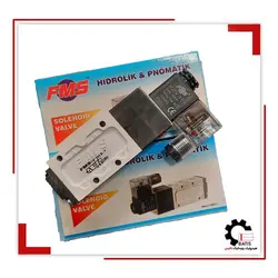 شیربرقی پنوماتیک 2-5 FMS 1/4 | هیدرولیک و پنوماتیک باتیس
