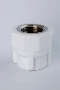 بوشن یکسر فلزی سفید 