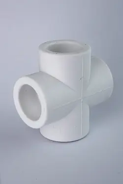 چهارراهی سفید 25mm آذین