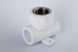 سه راهی بوشن فلزی دیواری سفید 