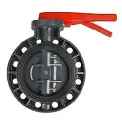 شیر پروانه ای 125 یو پی وی سی ویسپار PN10