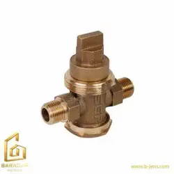 شیر یک طرفه توپیچ روپیچ تمام برنز 