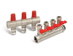 کلکتور ترموستاتیک رفت و برگشت با شیر کوپلی (5b) (1