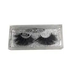 مژه یکسره Mink 3D Hair-کد48A-2 - شهر مو
