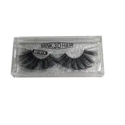 مژه یکسره Mink 3D Hair-کد8D187A - شهر مو