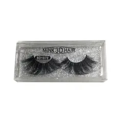 مژه یکسره Mink 3D Hair-کد8D187E - شهر مو
