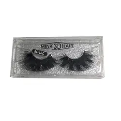 مژه یکسره Mink 3D Hair-کد8D48C - شهر مو