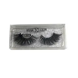 مژه یکسره Mink 3D Hair-کد8D611A - شهر مو