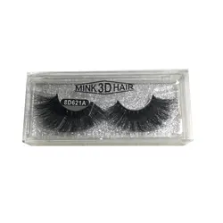 مژه یکسره Mink 3D Hair-کد8D621A - شهر مو